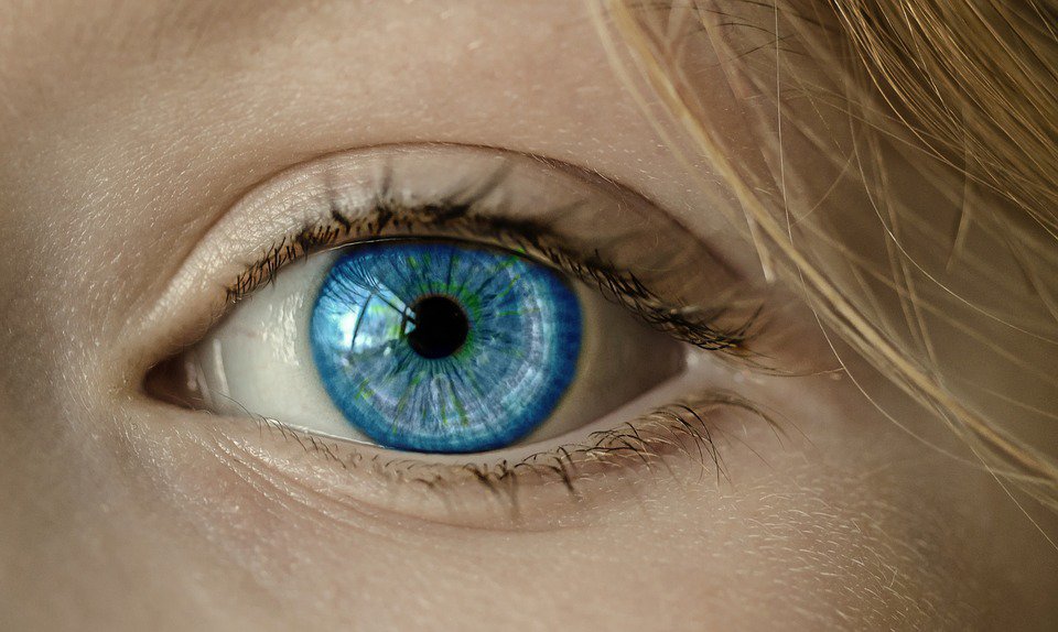 blue eye- visual